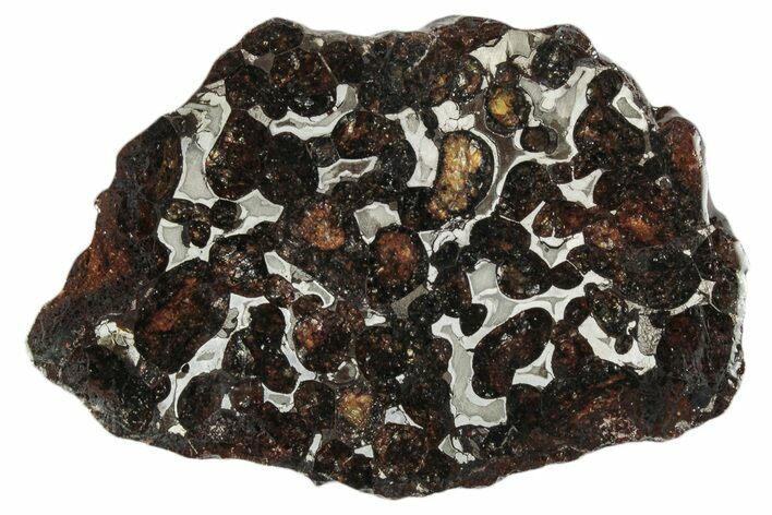 Sericho Pallasite Meteorite ( g) Slice - Kenya #346476